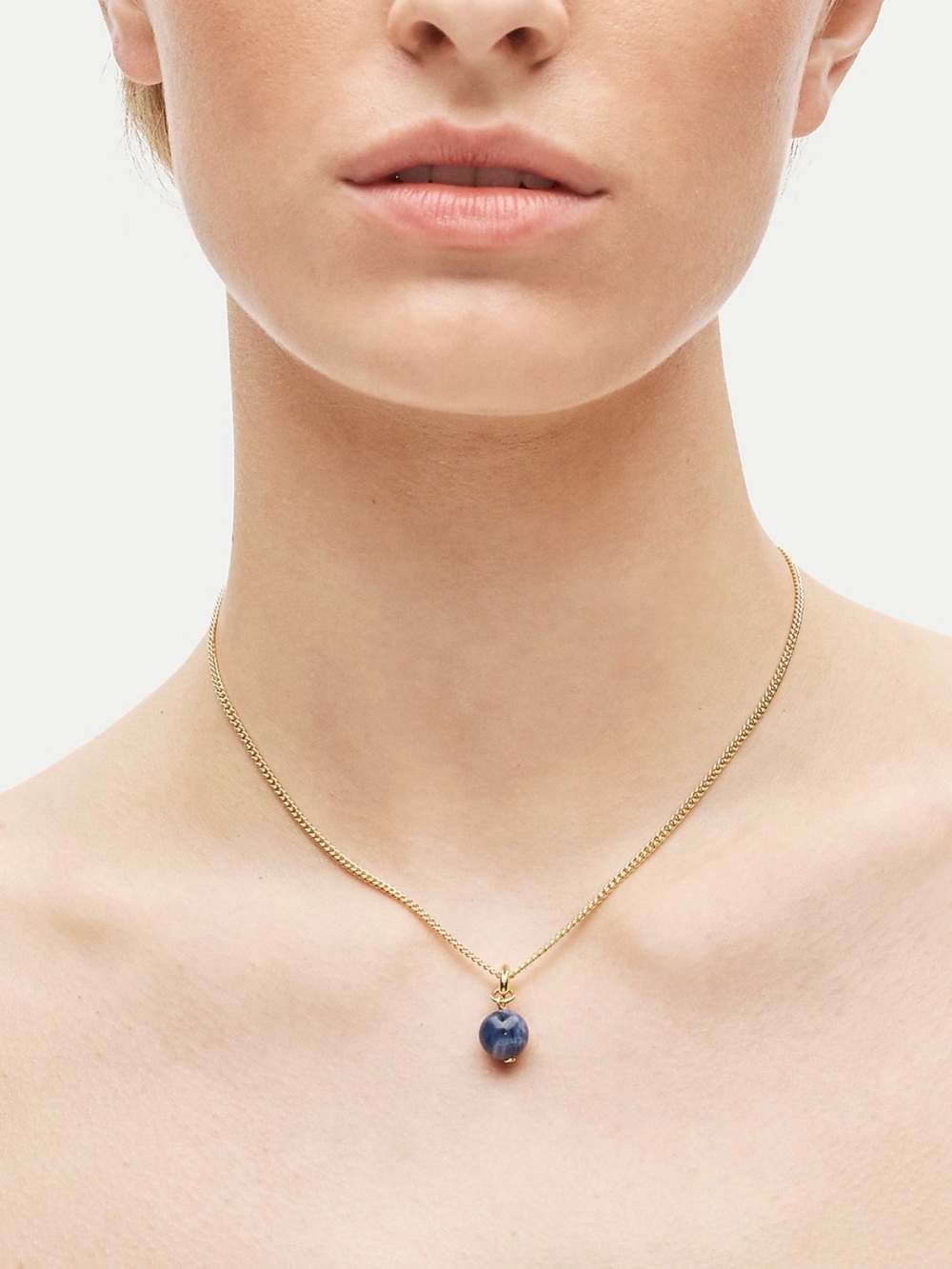 J. Crew Semiprecious stone pendant necklace